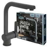 Aqua-Su "Limited" Spültisch-Einhebelmischer (mattgrau)